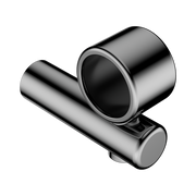 Nero Mecca Care Make Your Own 32mm Hand Rail Undermount Mid Bracket, Chrome