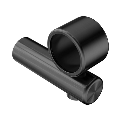 Nero Mecca Care Make Your Own 32mm Hand Rail Undermount Mid Bracket, Gun Metal