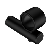 Nero Mecca Care Make Your Own 32mm Hand Rail Undermount Mid Bracket, Matte Black