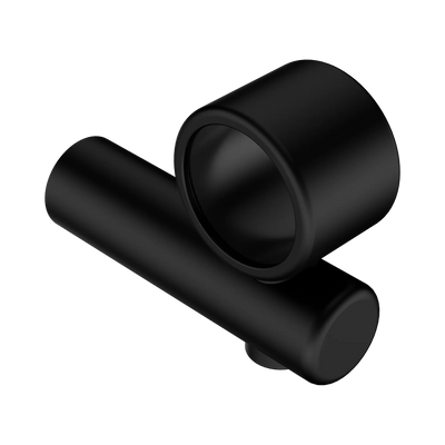 Nero Mecca Care Make Your Own 32mm Hand Rail Undermount Mid Bracket, Matte Black