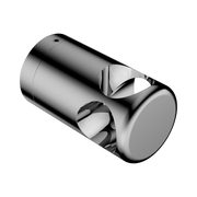 Nero Mecca Care Make Your Own 32mm Grab Rail T Bar Bracket, Chrome