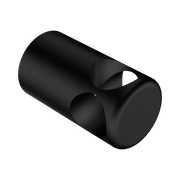 Nero Mecca Care Make Your Own 32mm Grab Rail T Bar Bracket, Matte Black