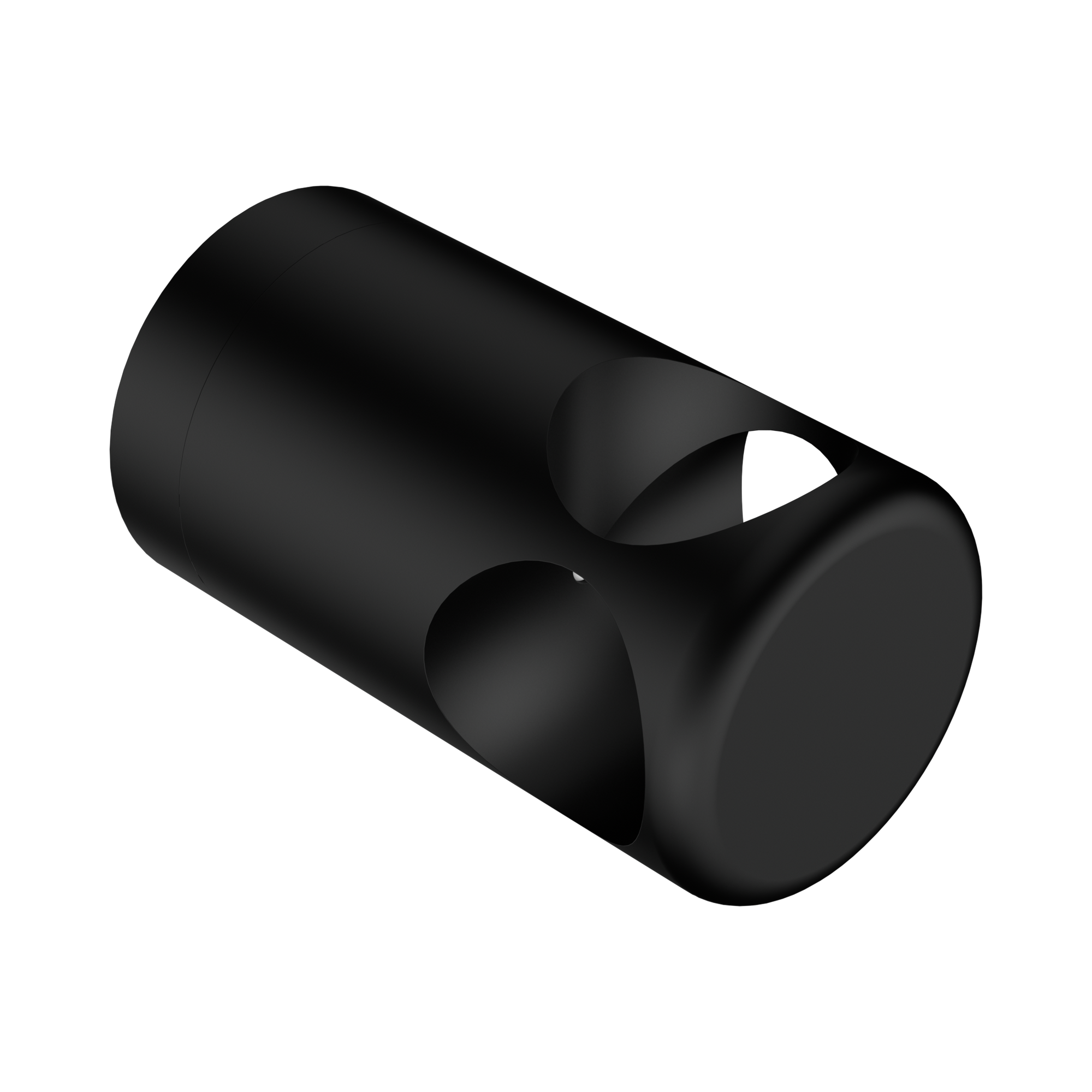 Nero Mecca Care Make Your Own 32mm Grab Rail T Bar Bracket, Matte Black