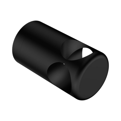 Nero Mecca Care Make Your Own 32mm Grab Rail T Bar Bracket, Matte Black