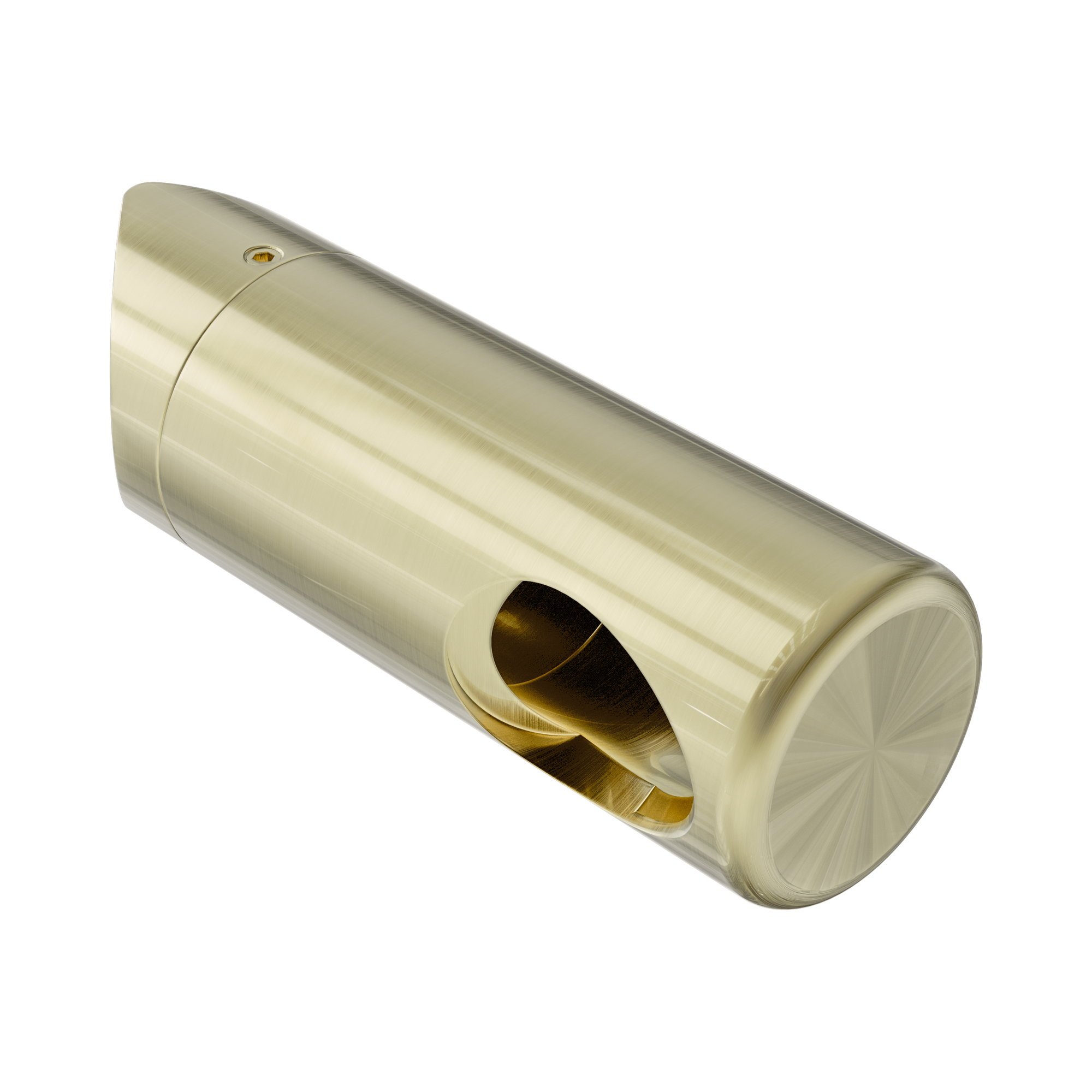 Nero Mecca Care Make Your Own 32mm Corner Wrap Bracket, Brushed Gold