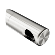 Nero Mecca Care Make Your Own 32mm Corner Wrap Bracket, Brushed Nickel