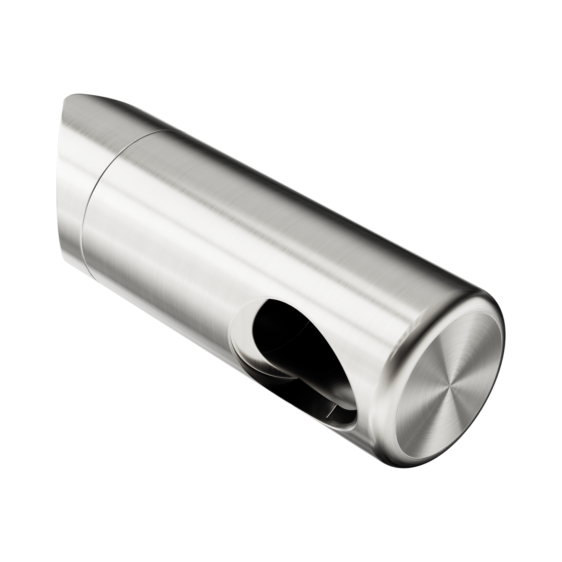 Nero Mecca Care Make Your Own 32mm Corner Wrap Bracket, Brushed Nickel