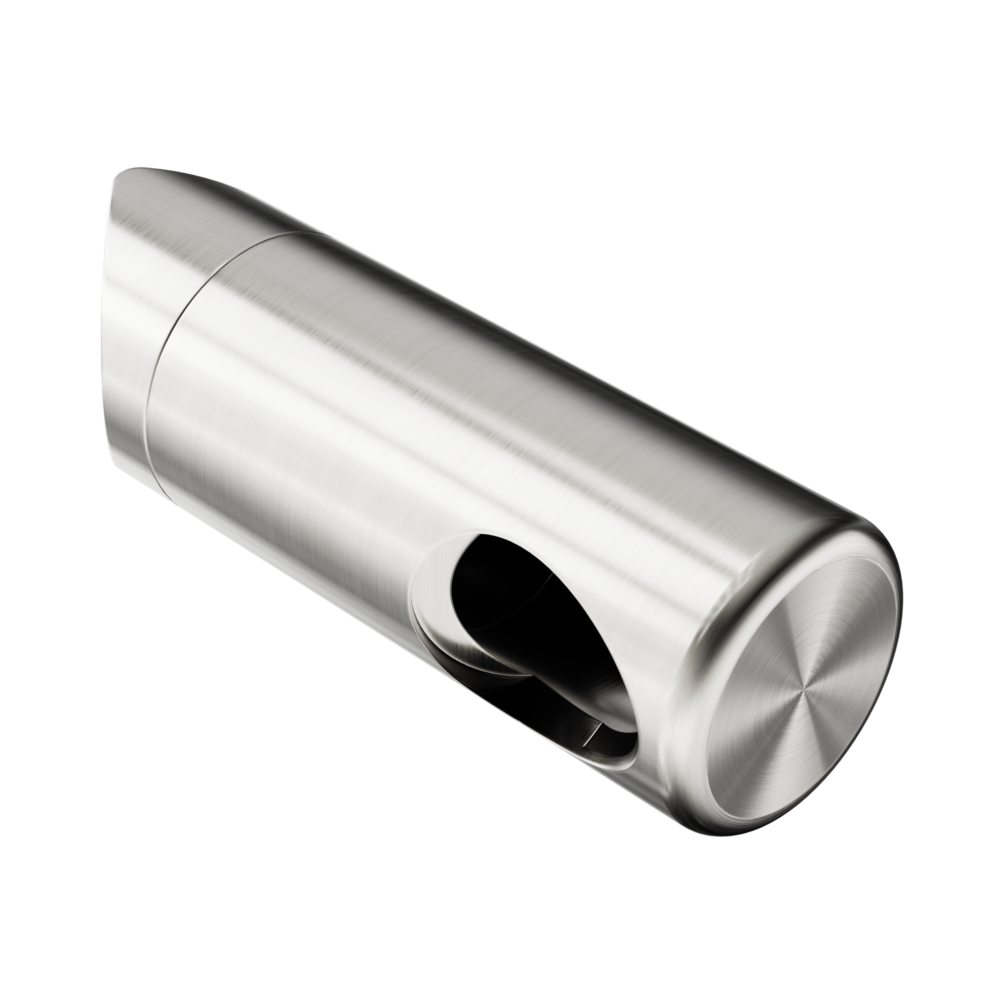 Nero Mecca Care Make Your Own 32mm Corner Wrap Bracket, Brushed Nickel