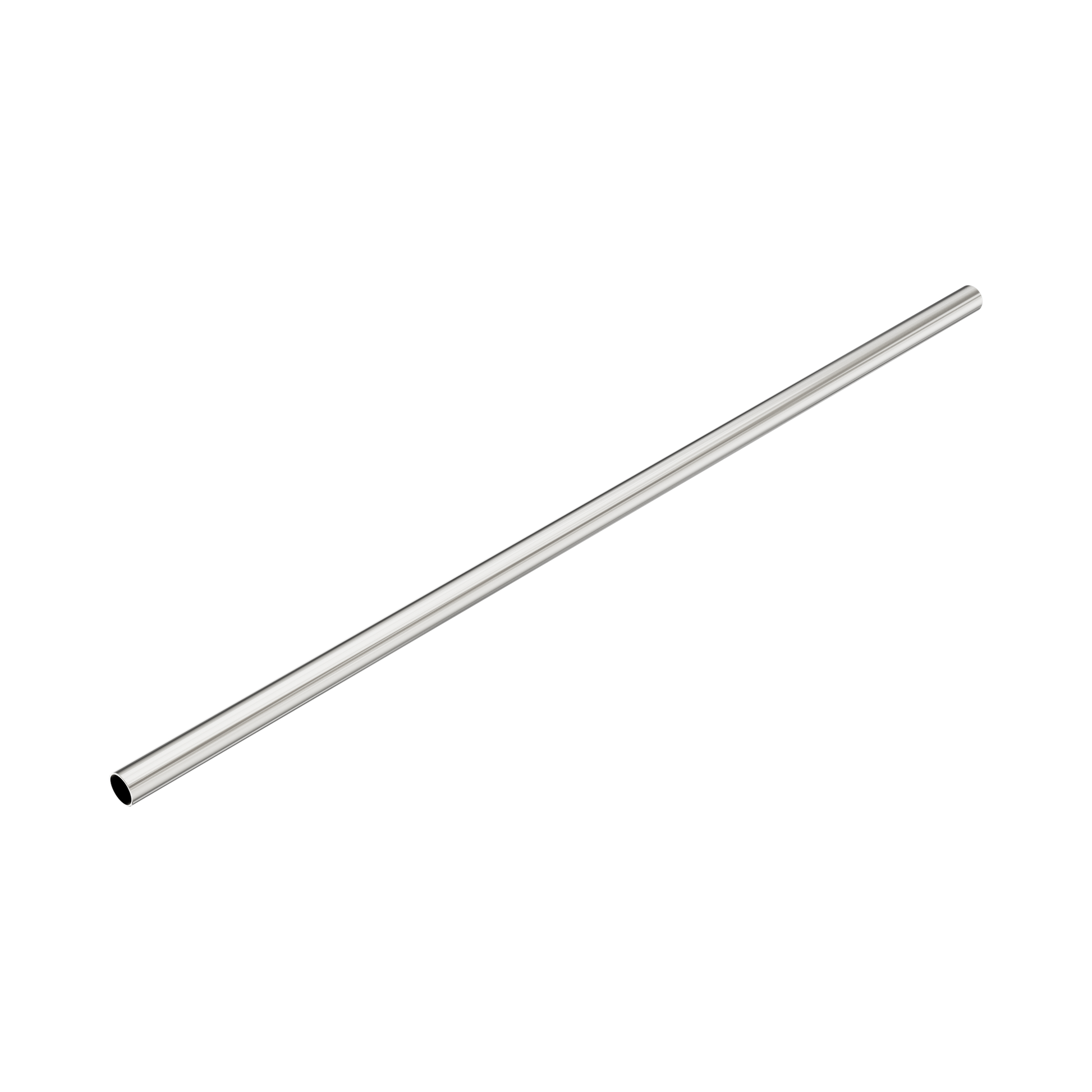 Nero Mecca Care Make Your Own 32mm Diameter Grab or Hand Rail 1200mm Length, Brushed Nickel