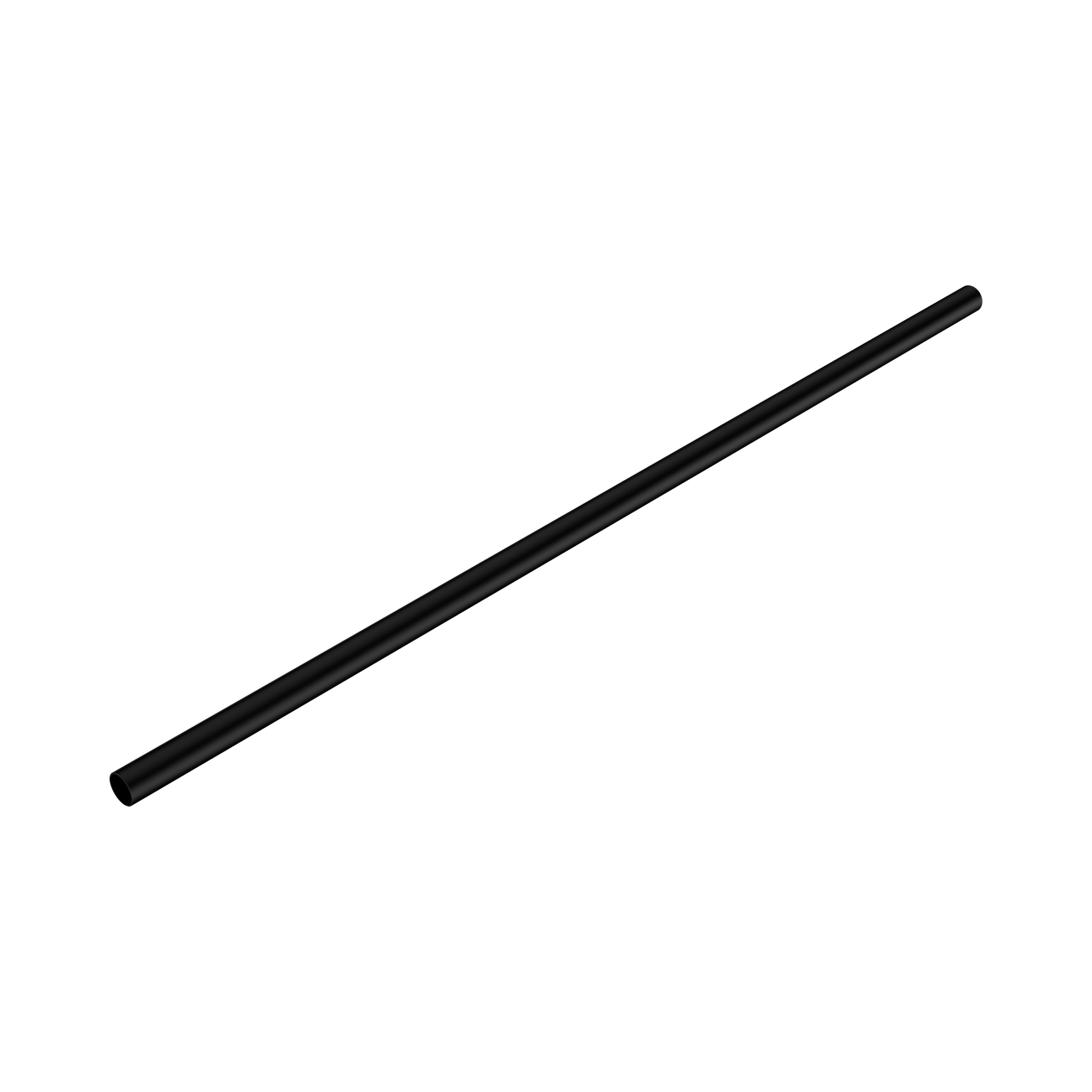 Nero Mecca Care Make Your Own 32mm Diameter Grab or Hand Rail 1200mm Length, Matte Black