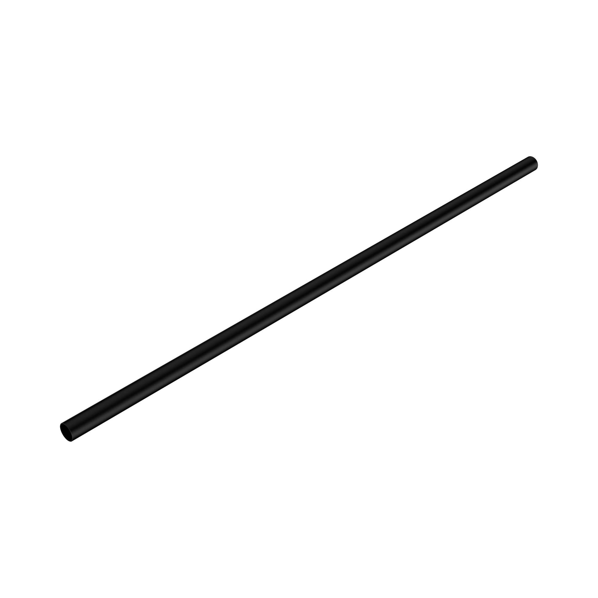 Nero Mecca Care Make Your Own 32mm Diameter Grab or Hand Rail 1200mm Length, Matte Black