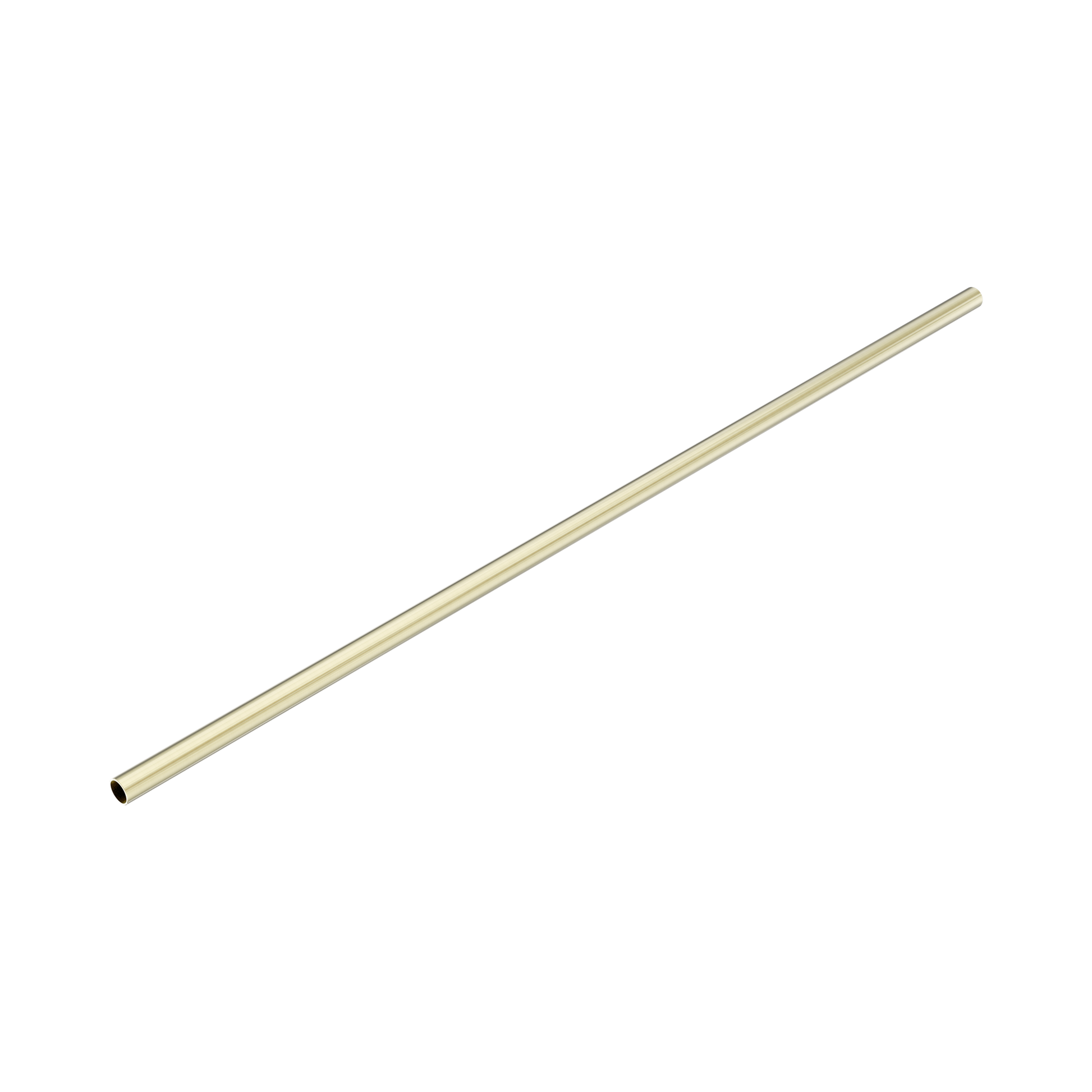 Nero Mecca Care Make Your Own 25mm Diameter Grab Rail 1200mm Length, Brushed Gold