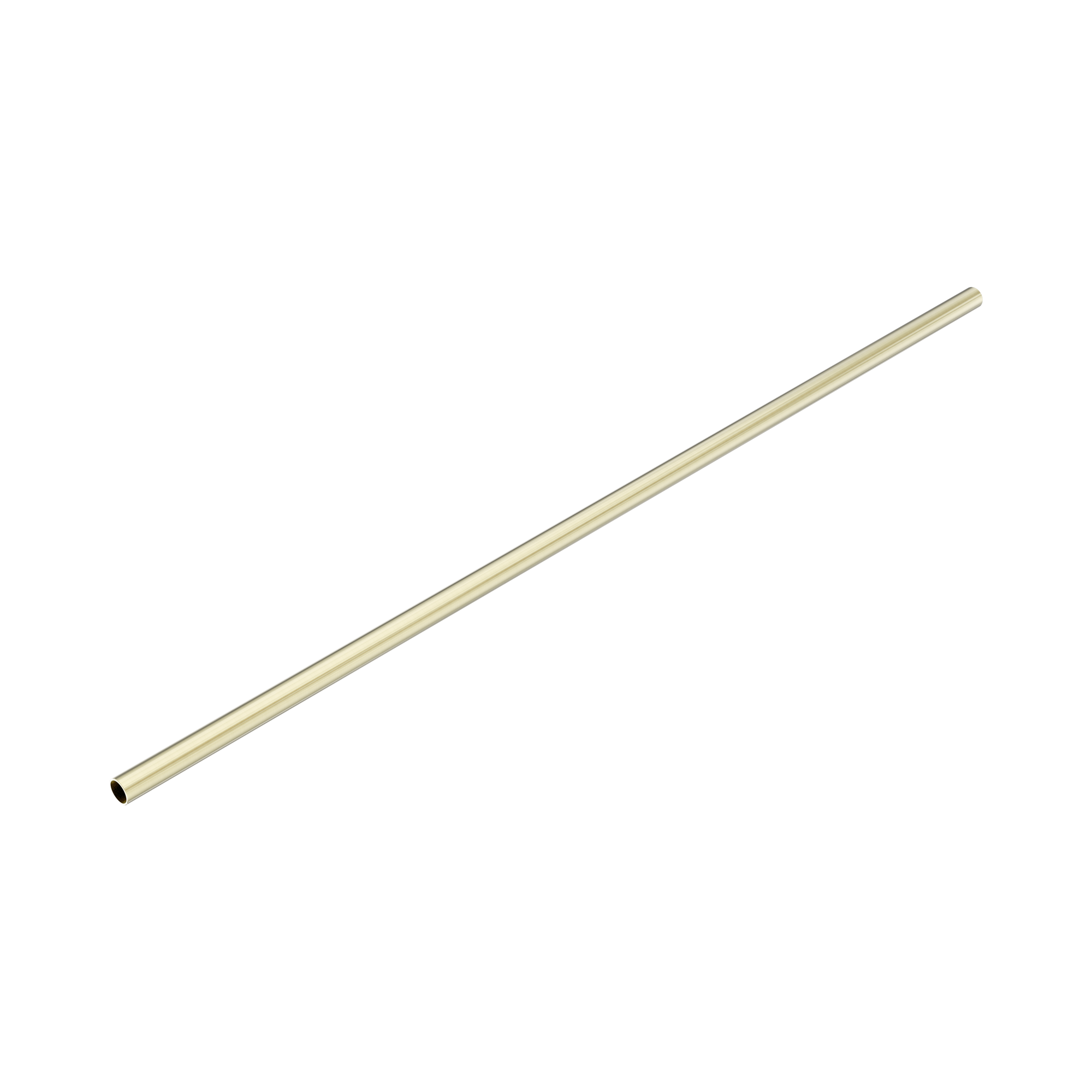 Nero Mecca Care Make Your Own 25mm Diameter Grab Rail 1200mm Length, Brushed Gold