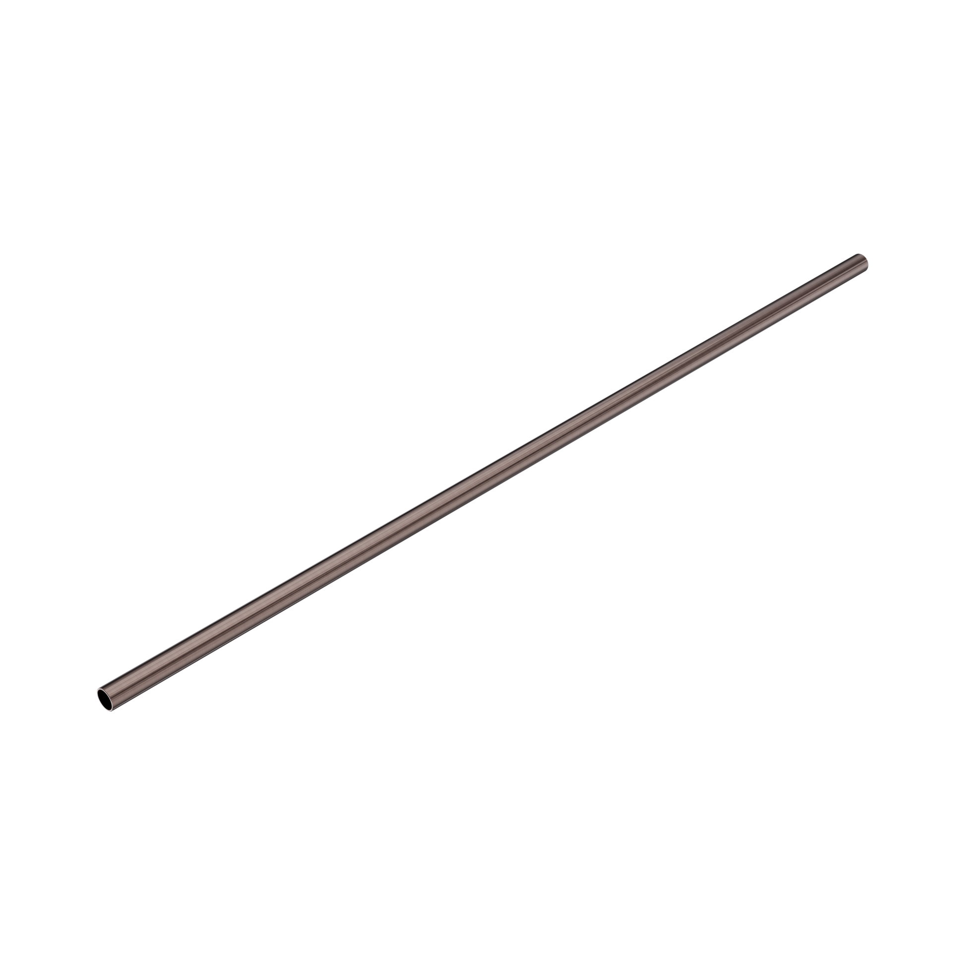Nero Mecca Care Make Your Own 25mm Diameter Grab Rail 1200mm Length, Brushed Bronze