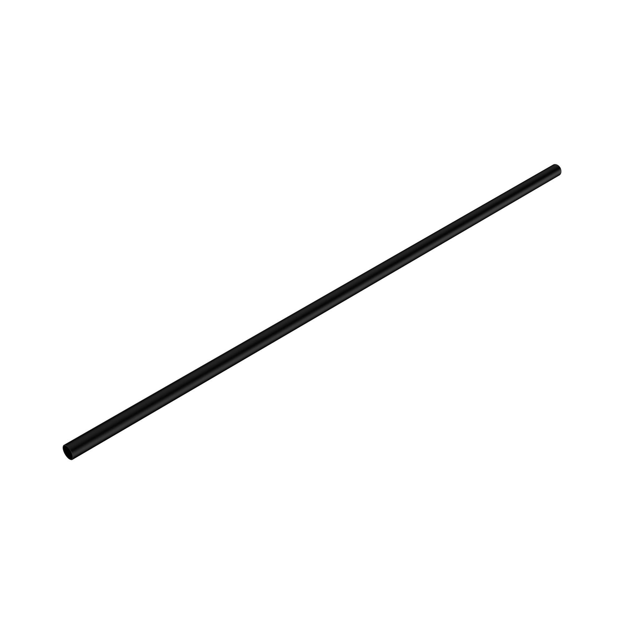 Nero Mecca Care Make Your Own 25mm Diameter Grab Rail 1200mm Length, Matte Black
