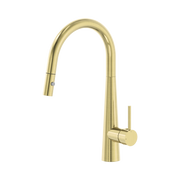 Nero Dolce Pull Out Sink Mixer With Vegie Spray Function, Brushed Gold
