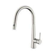 Nero Dolce Pull Out Sink Mixer With Vegie Spray Function, Brushed Nickel