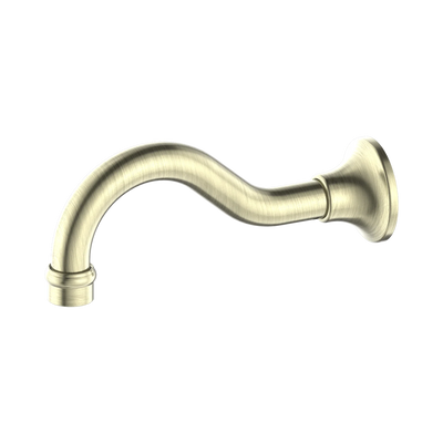 Nero York Bath Spout Only, Aged Brass