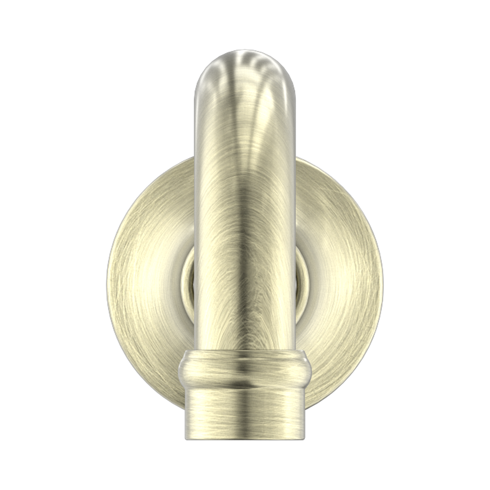 Nero York Bath Spout Only Aged Brass