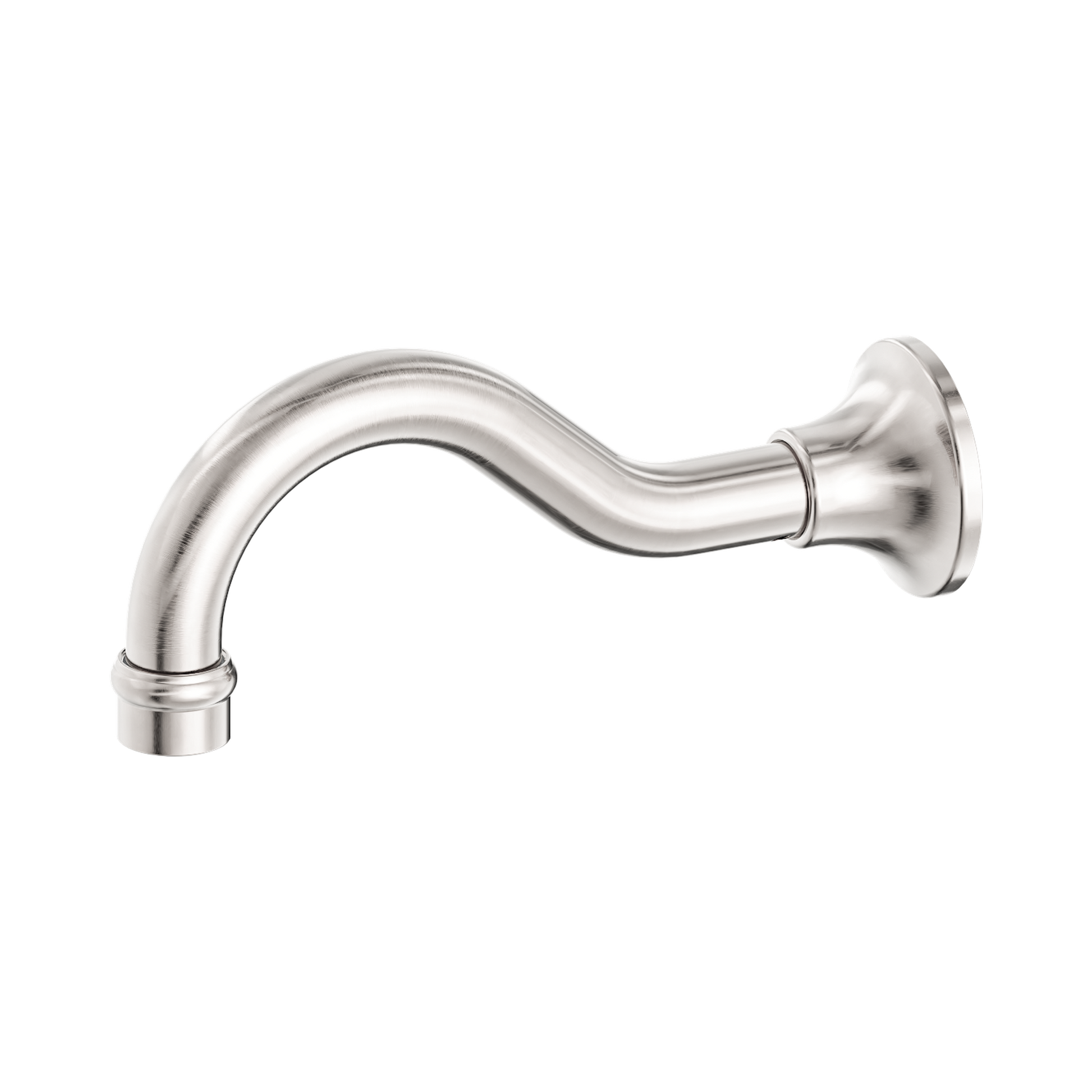 Nero York Bath Spout Only, Brushed Nickel
