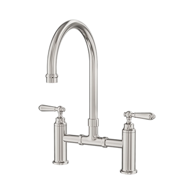 Nero York Bridge Kitchen Set, Brushed Nickel