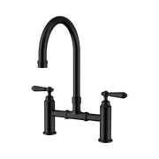 Nero York Bridge Kitchen Set, Matte Black