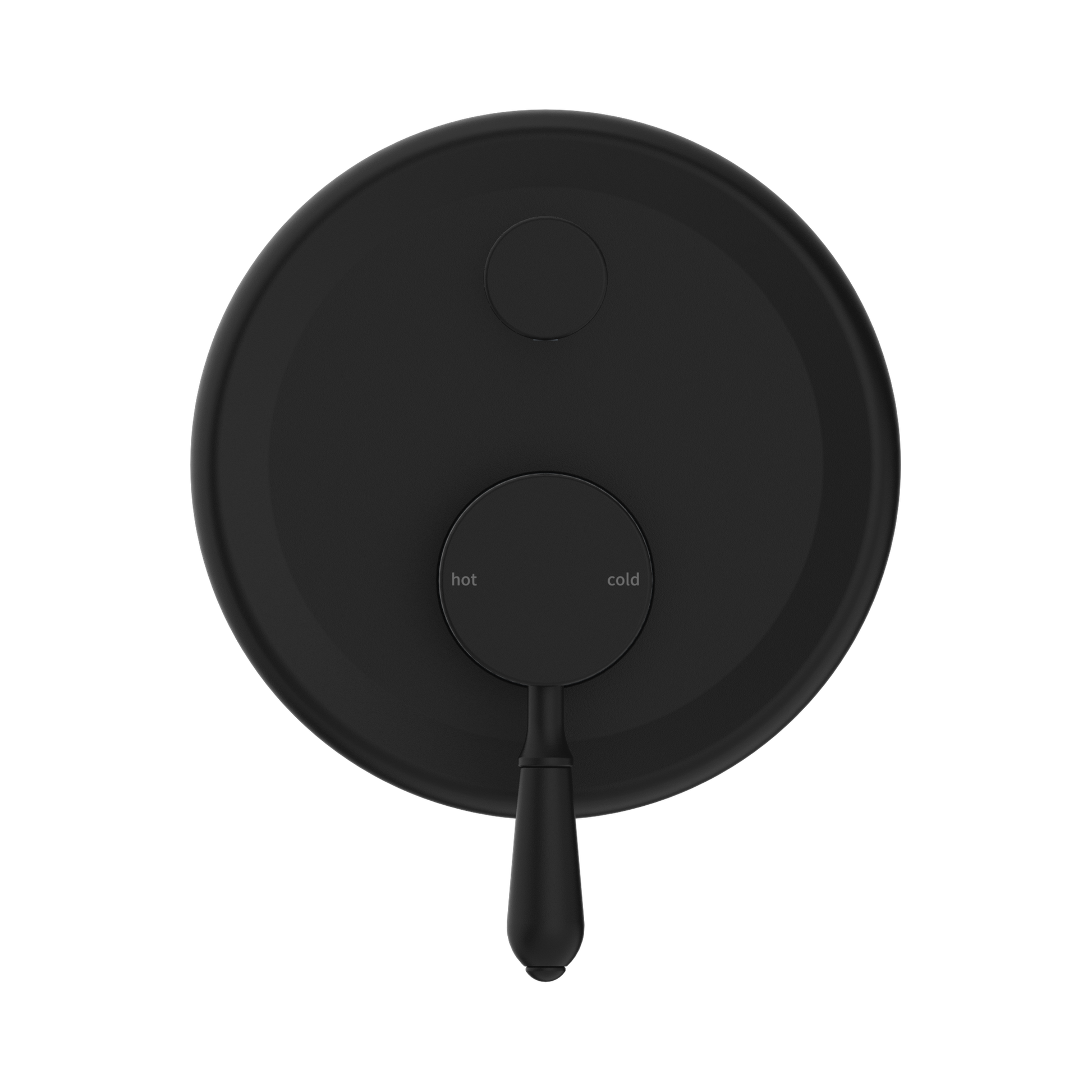 Nero York Diverter Mixer With Metal Lever, Matte Black