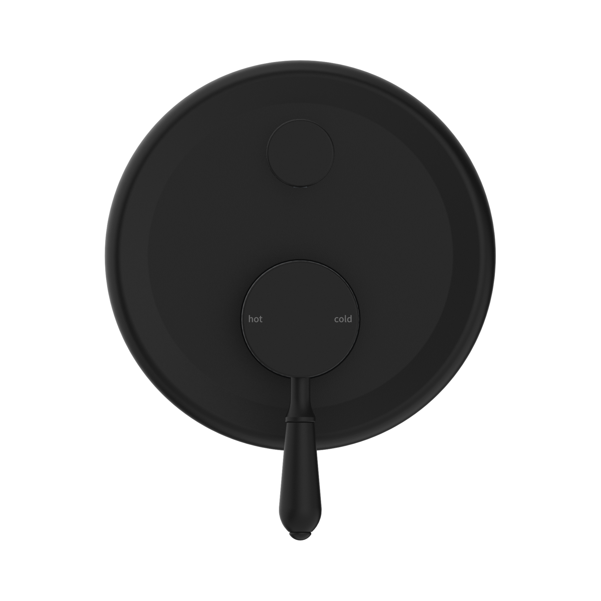 Nero York Diverter Mixer With Metal Lever, Matte Black