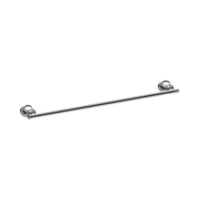 Nero York Single Towel Rail 600mm, Chrome