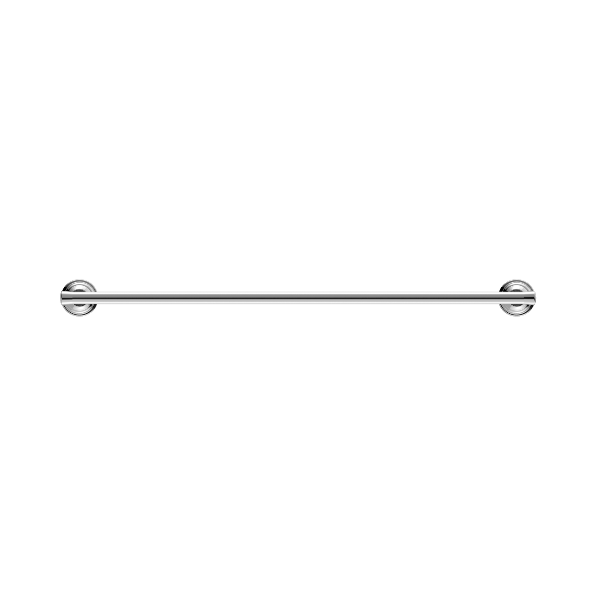 Nero York Double Towel Rail 600mm, Chrome