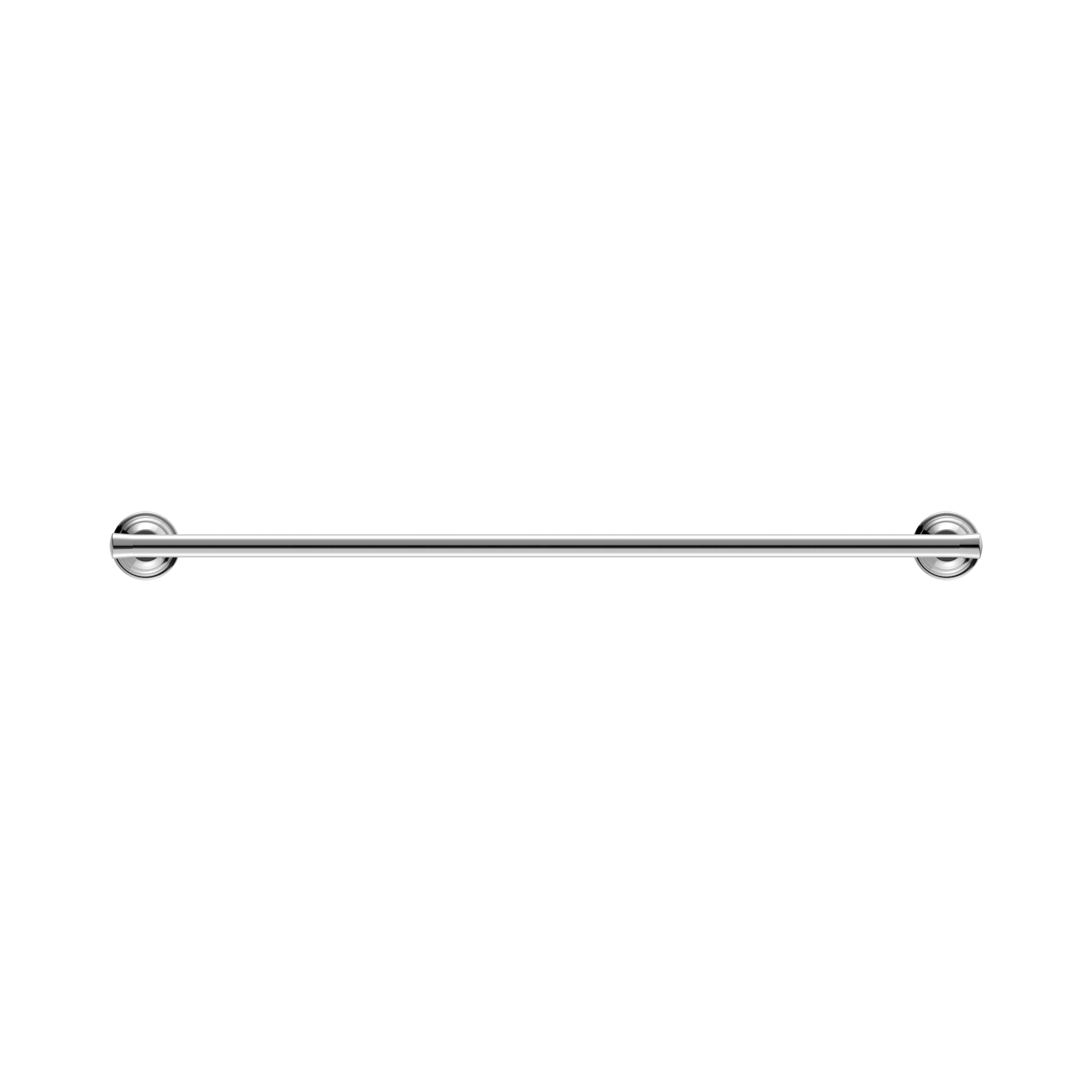 Nero York Double Towel Rail 600mm, Chrome
