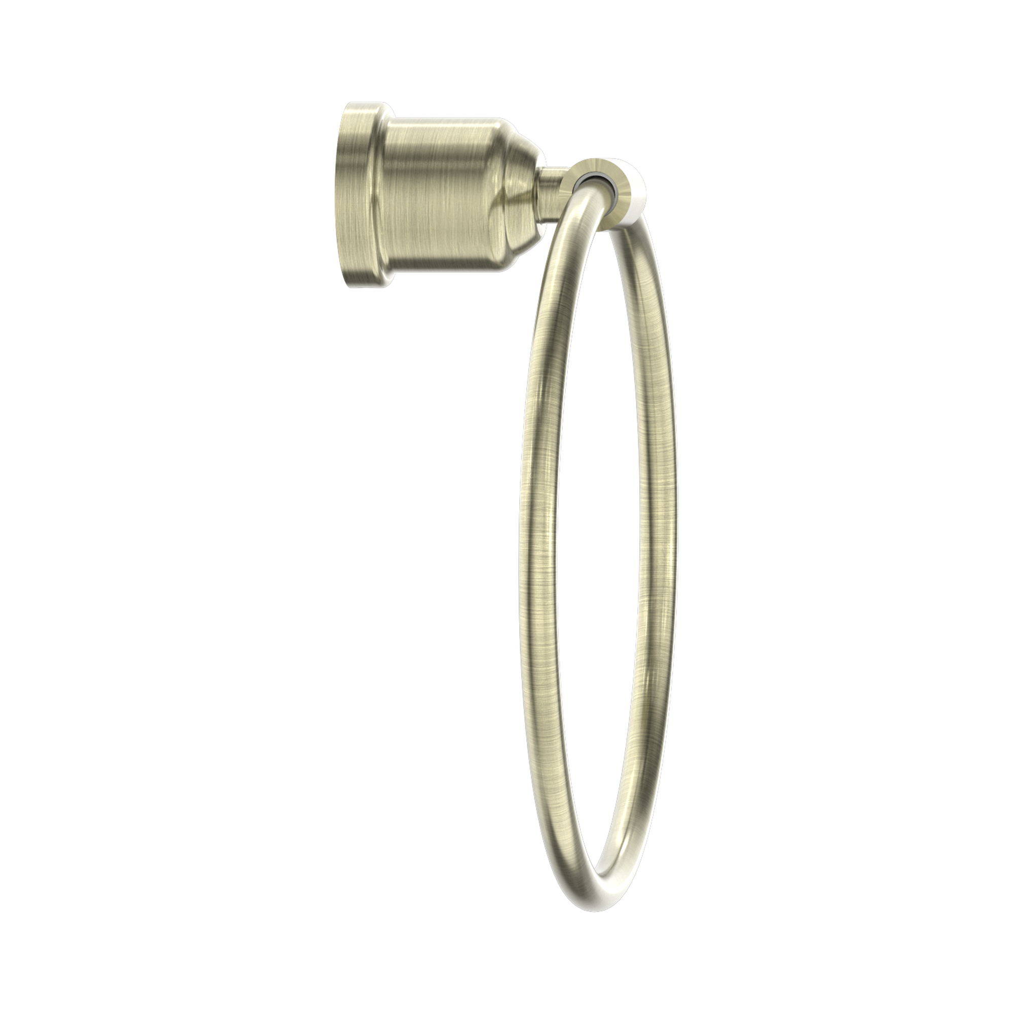 Nero York Towel Ring Aged Brass