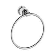 Nero York Towel Ring, Chrome
