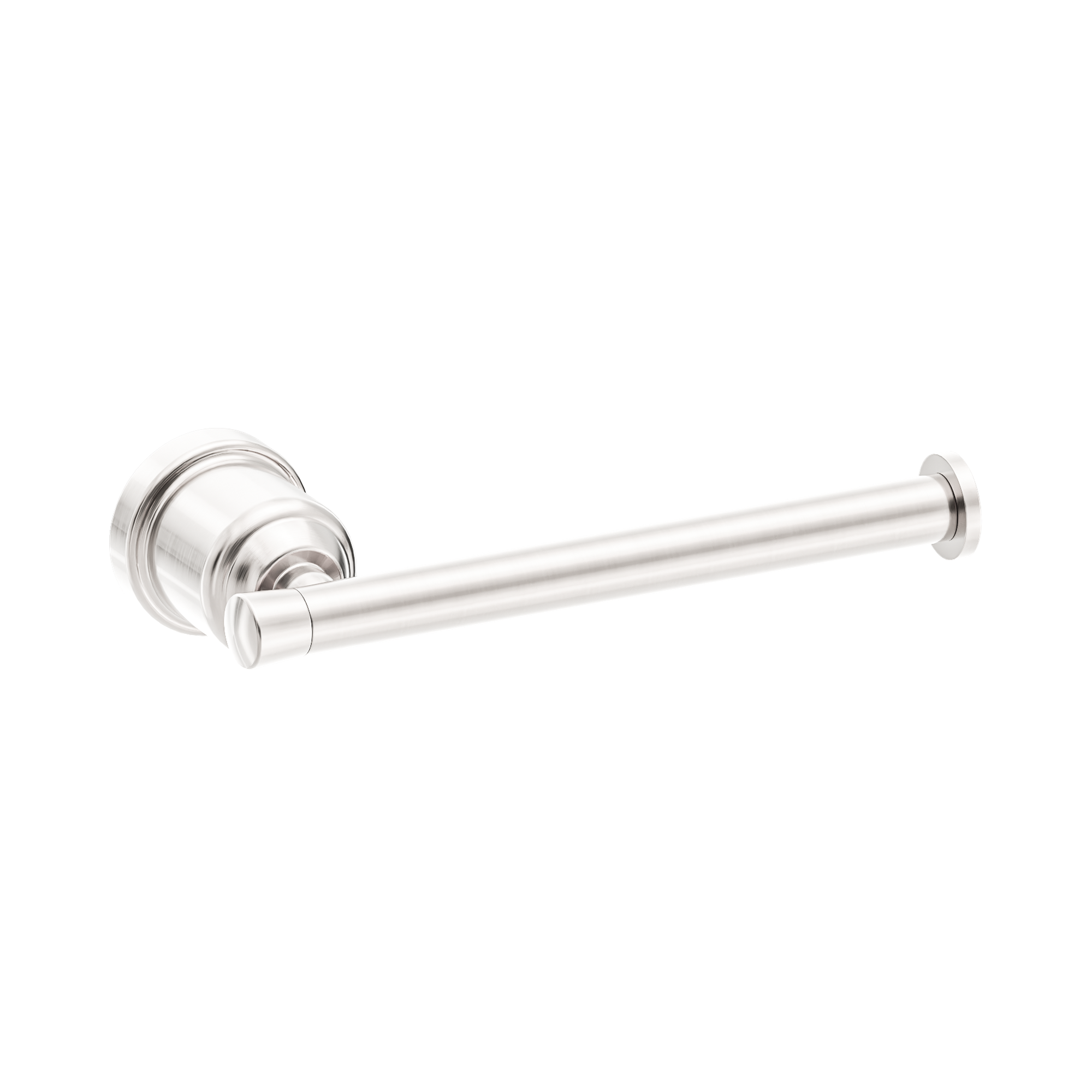 Nero York Toilet Roll Holder, Brushed Nickel
