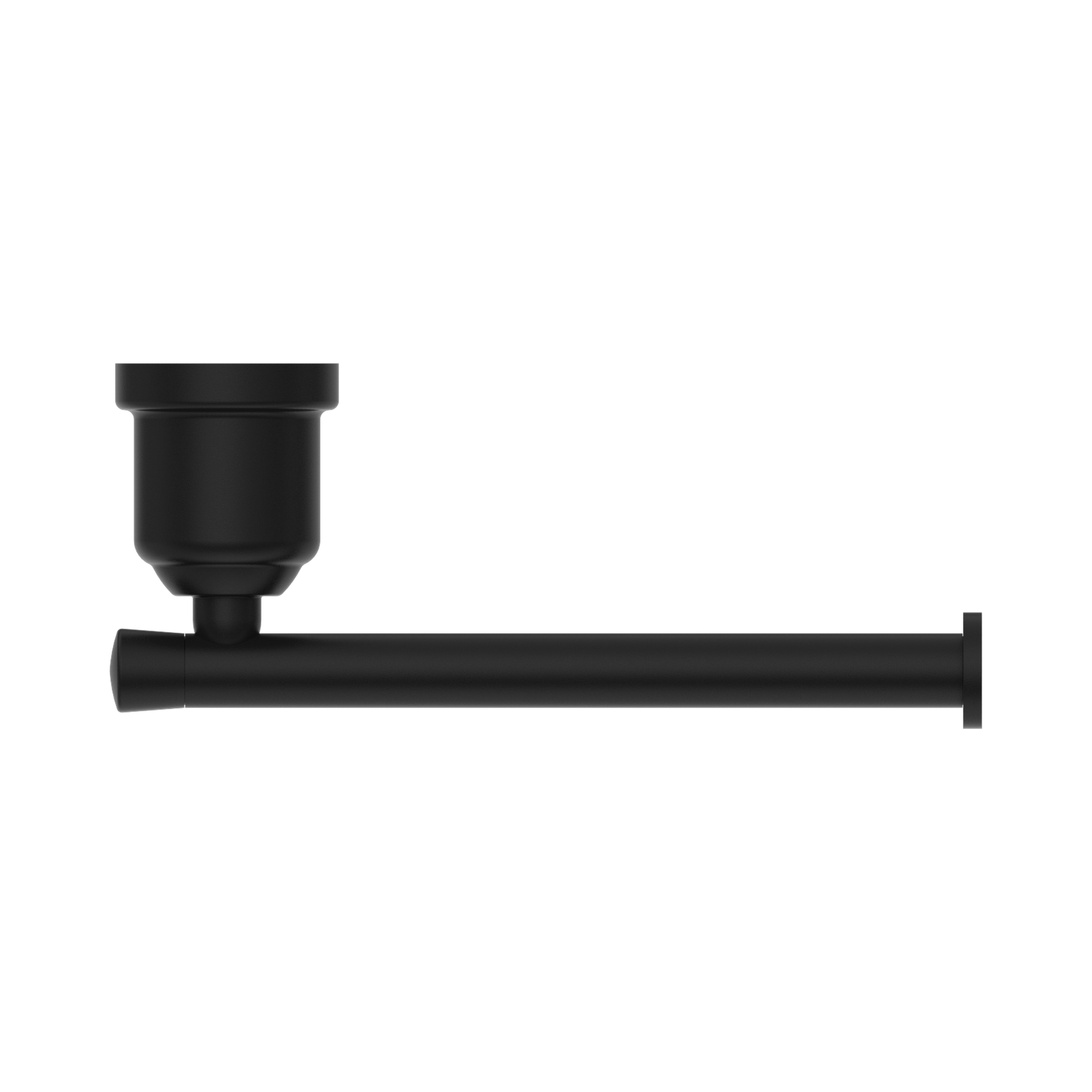 Nero York Toilet Roll Holder, Matte Black
