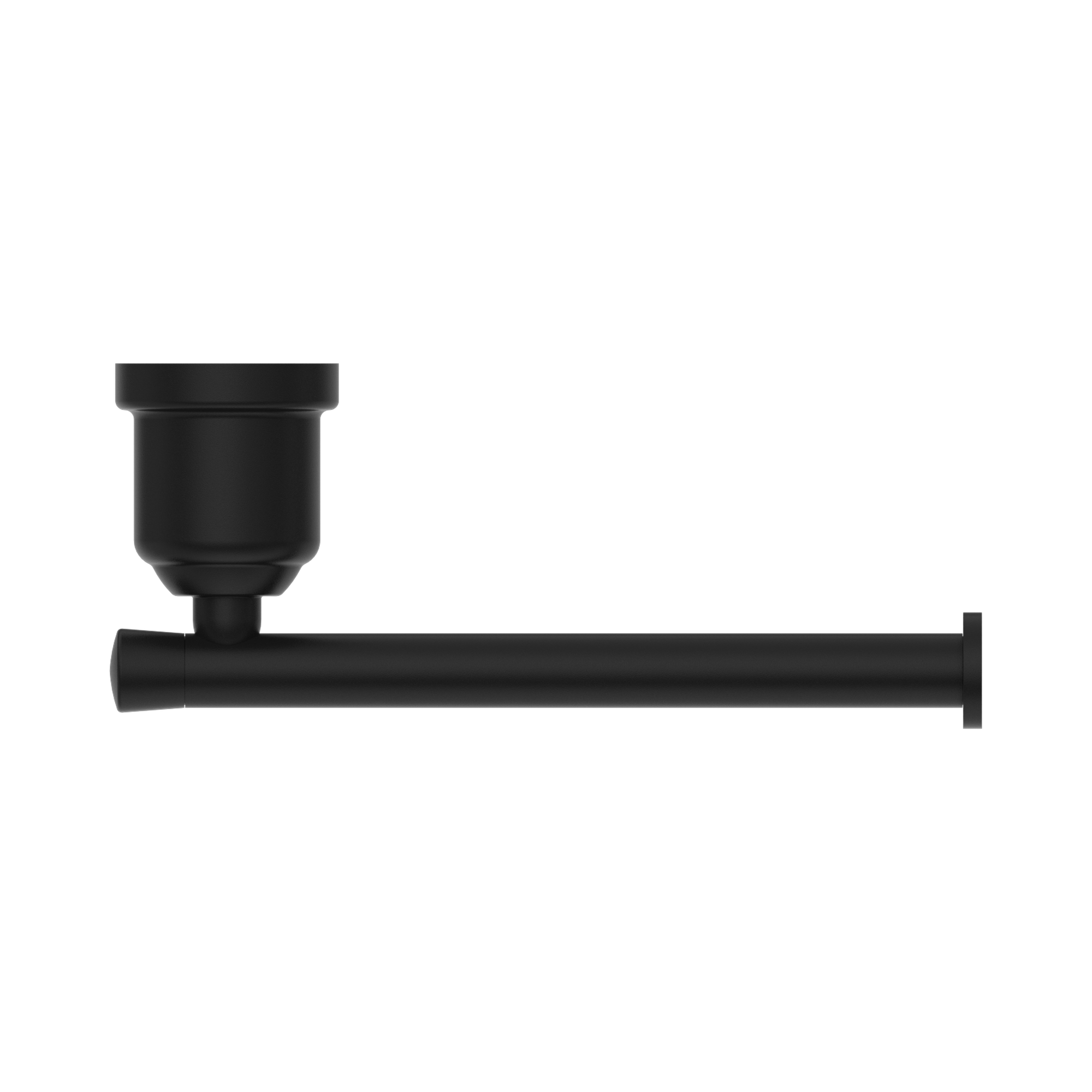 Nero York Toilet Roll Holder, Matte Black