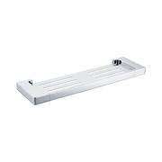 Nero Pearl Metal Shower Shelf, Chrome