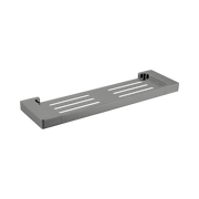 Nero Pearl Metal Shower Shelf, Gun Metal