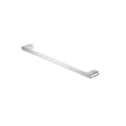 Nero Bianca Single Towel Rail 600mm, Brushed Nickel