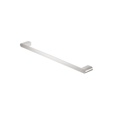 Nero Bianca Single Towel Rail 600mm, Brushed Nickel