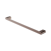 Nero Bianca Single Towel Rail 600mm, Brushed Bronze