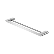 Nero Bianca Double Towel Rail 600mm, Chrome