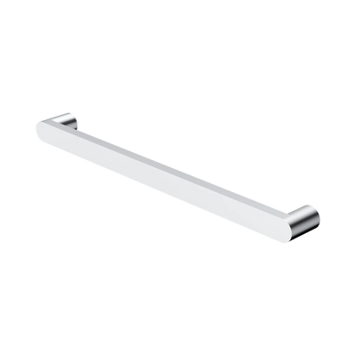 Nero Bianca 240V Single Heated Towel Rail, Chrome