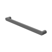 Nero Bianca 240V Single Heated Towel Rail, Gun Metal