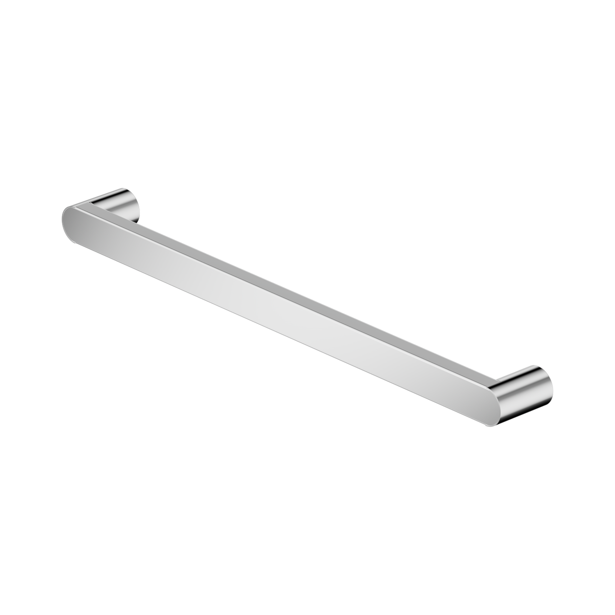 Nero Bianca 12V Single Heated Towel Rail, Chrome