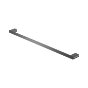 Nero Bianca Single Towel Rail 800mm, Gun Metal