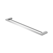Nero Bianca Double Towel Rail 800mm, Chrome