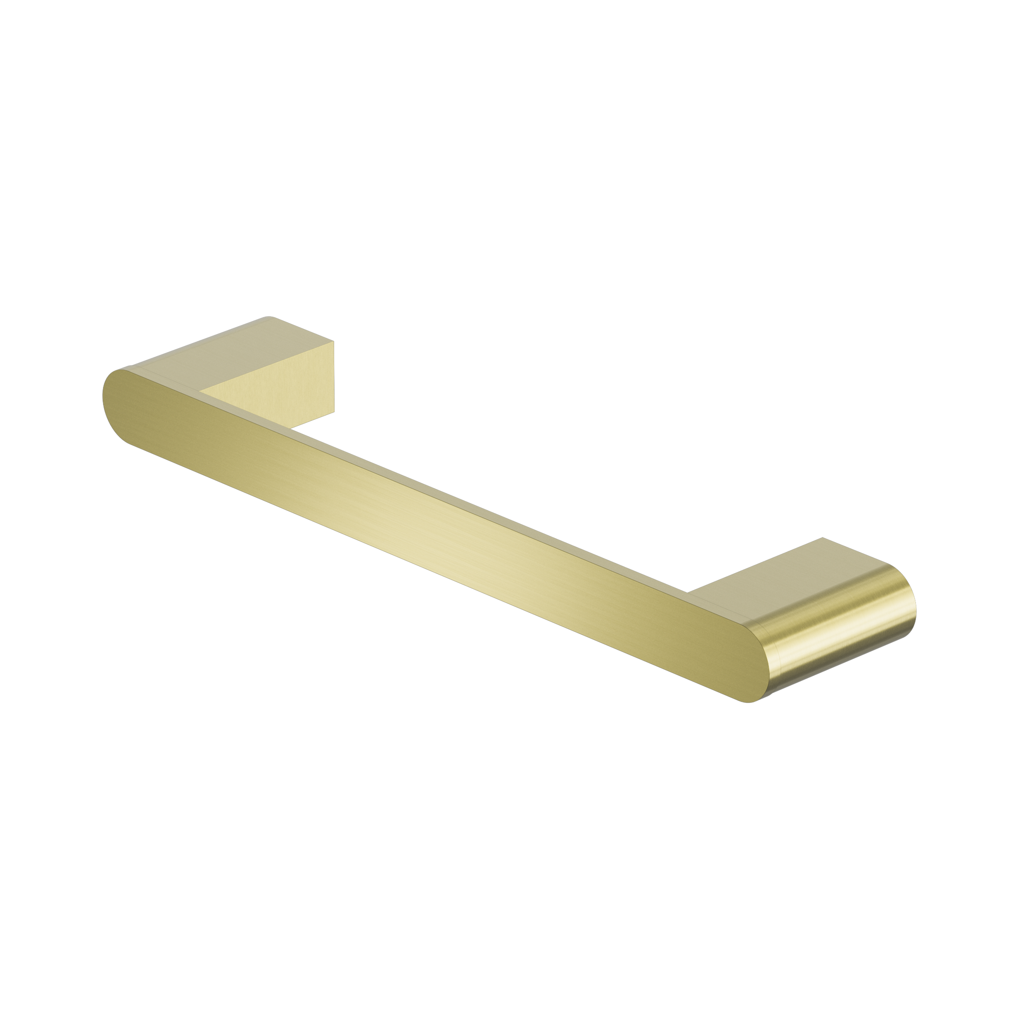 Nero Bianca Hand Towel Rail, Brushed Gold