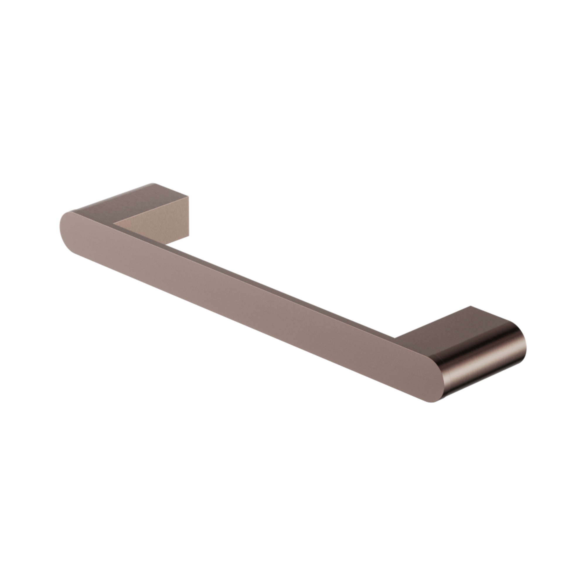Nero Bianca Hand Towel Rail, Brushed Bronze