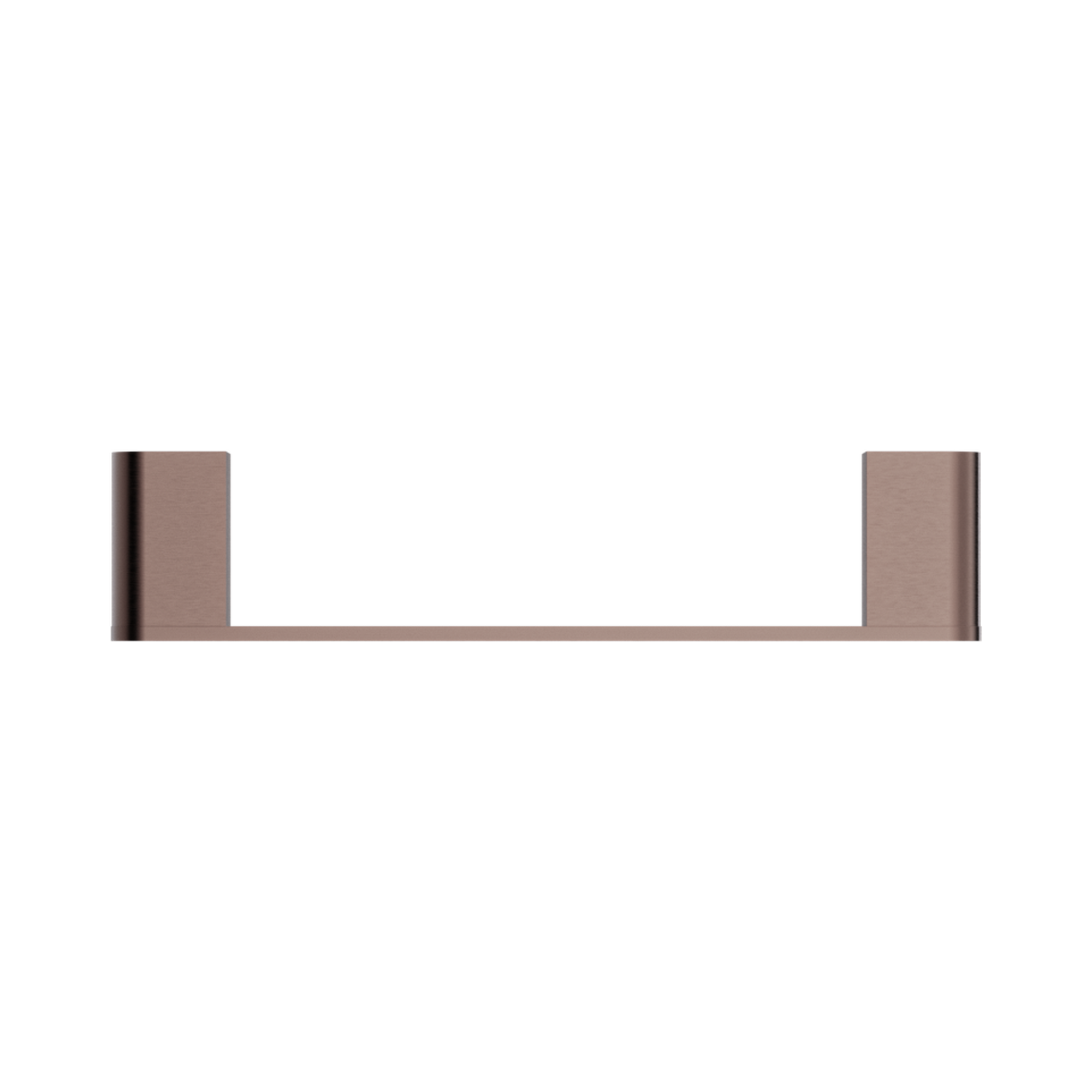 Nero Bianca Hand Towel Rail, Brushed Bronze
